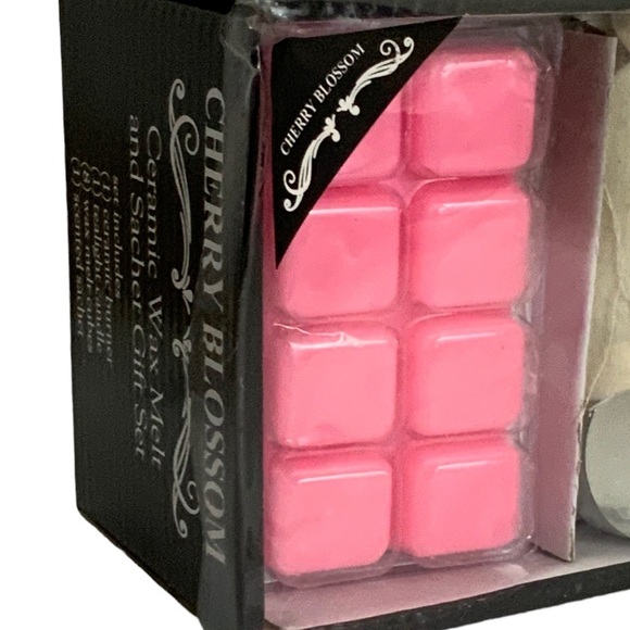 Wax Melt Burner Gift Set Ceramic Burner melts Sachets Tealight 4 PC Boxed Set - Picture 3 of 8